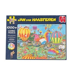 Jan van Haasteren The Balloon Festival 1000 Piece Comic Jigsaw Puzzle Jumbo